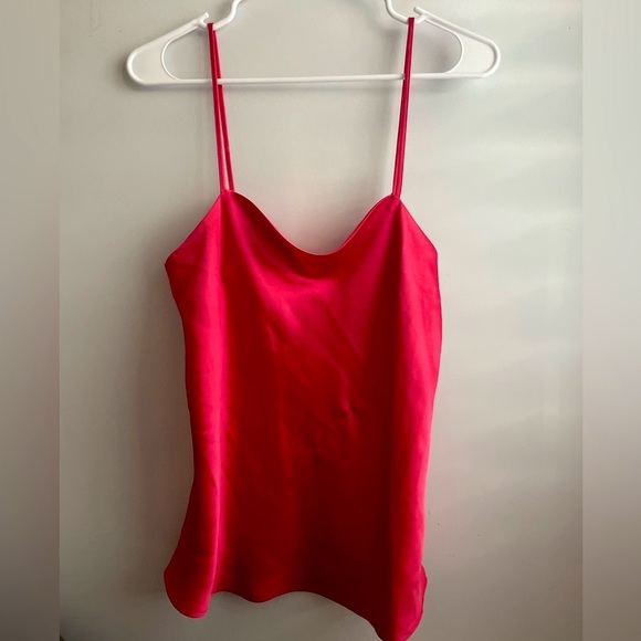 Satin Red Dress Up Top - Picture 2 of 5